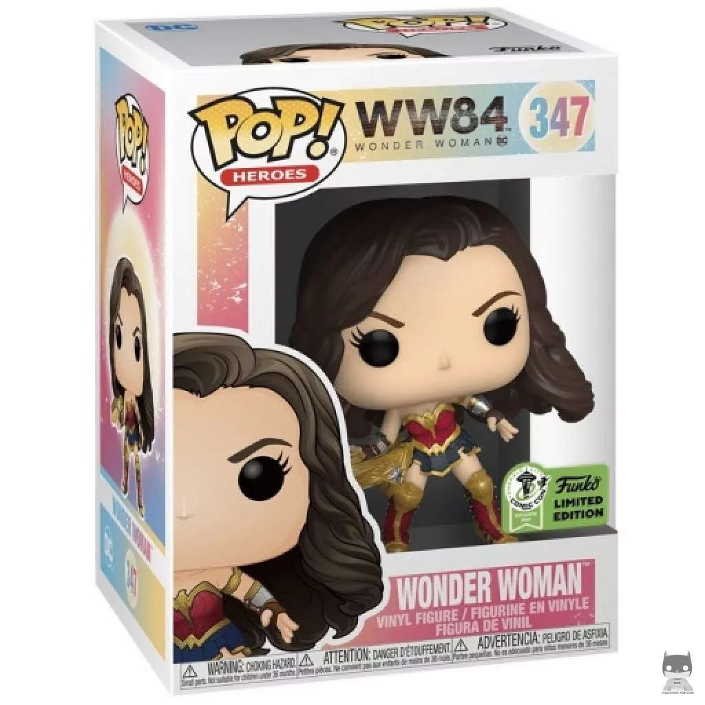 Wonder Woman Funko Pop! figure in its box