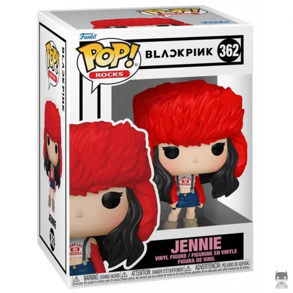 Jennie Funko Pop! figure in its box