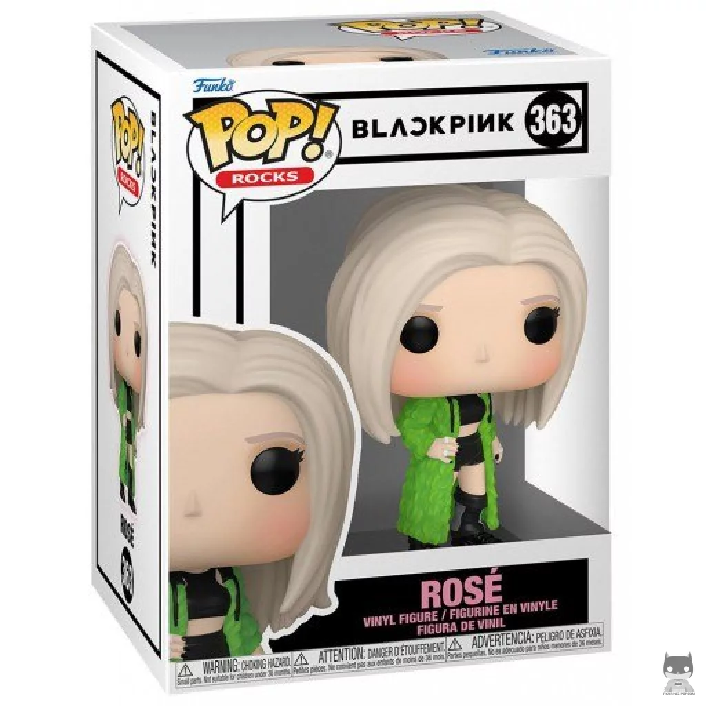 Rosé Funko Pop! figure in its box