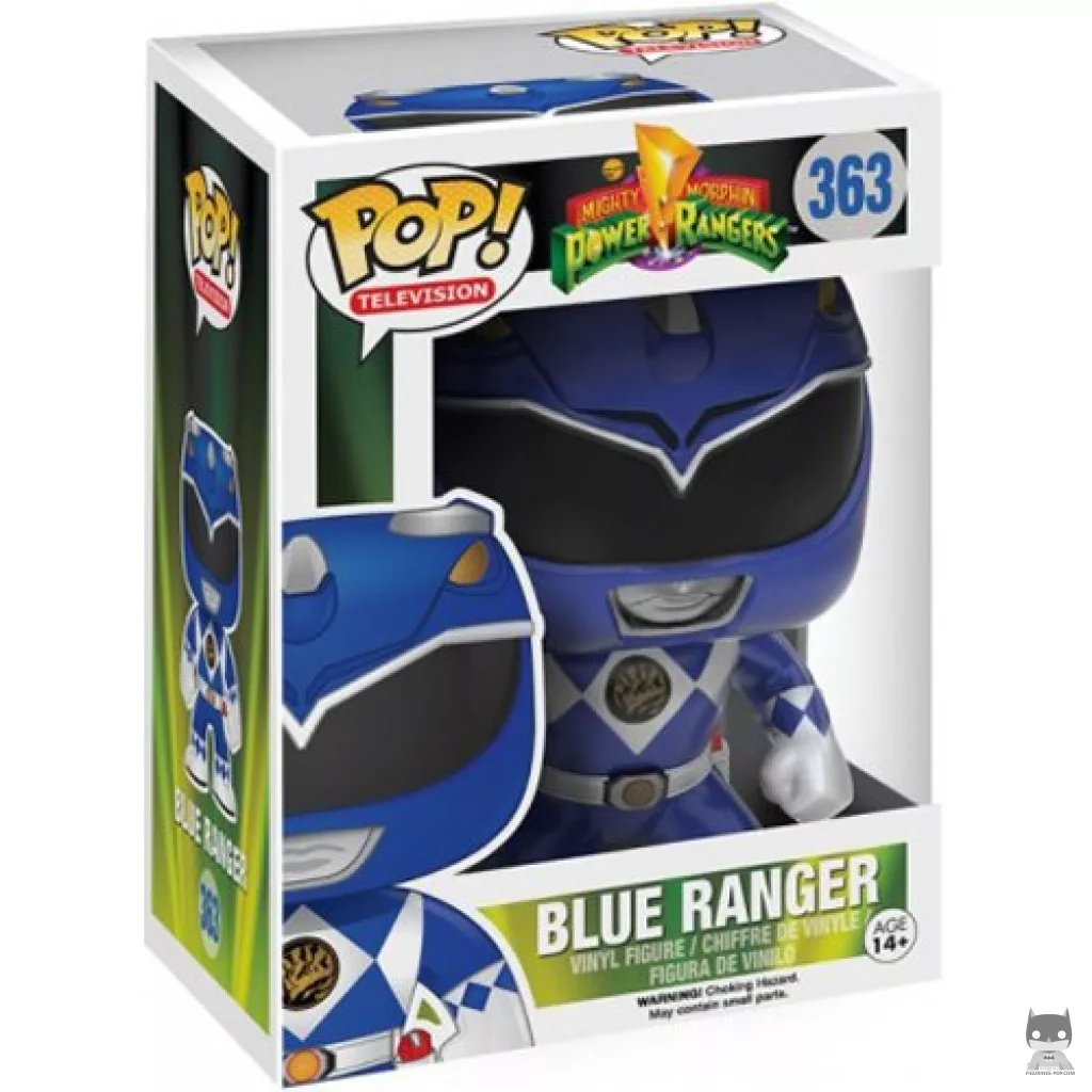 Blue Ranger Funko Pop! figure in its box