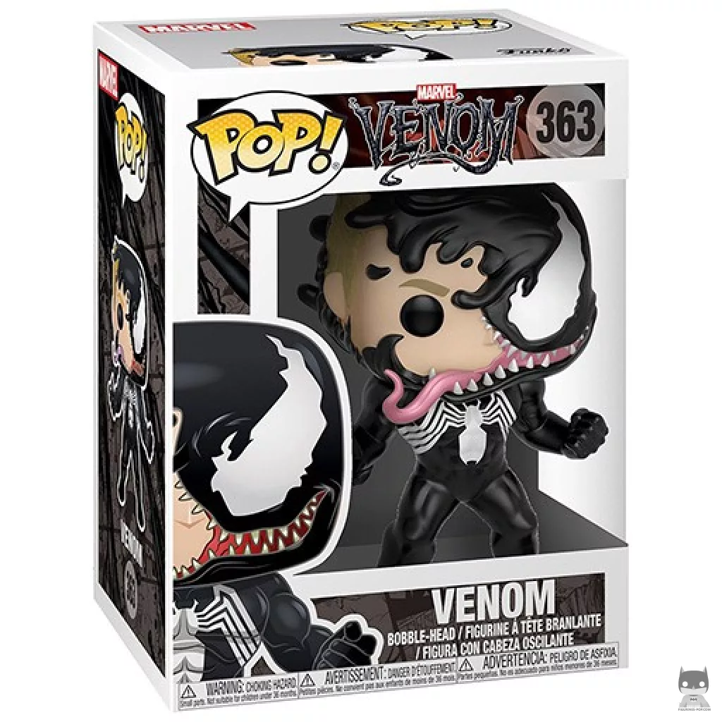 Venom (Eddie Brock) Funko Pop! figure in its box