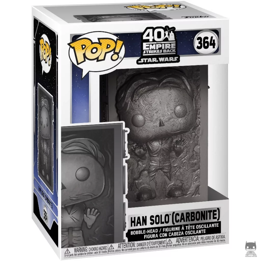 Han Solo (Carbonite) Funko Pop! figure in its box