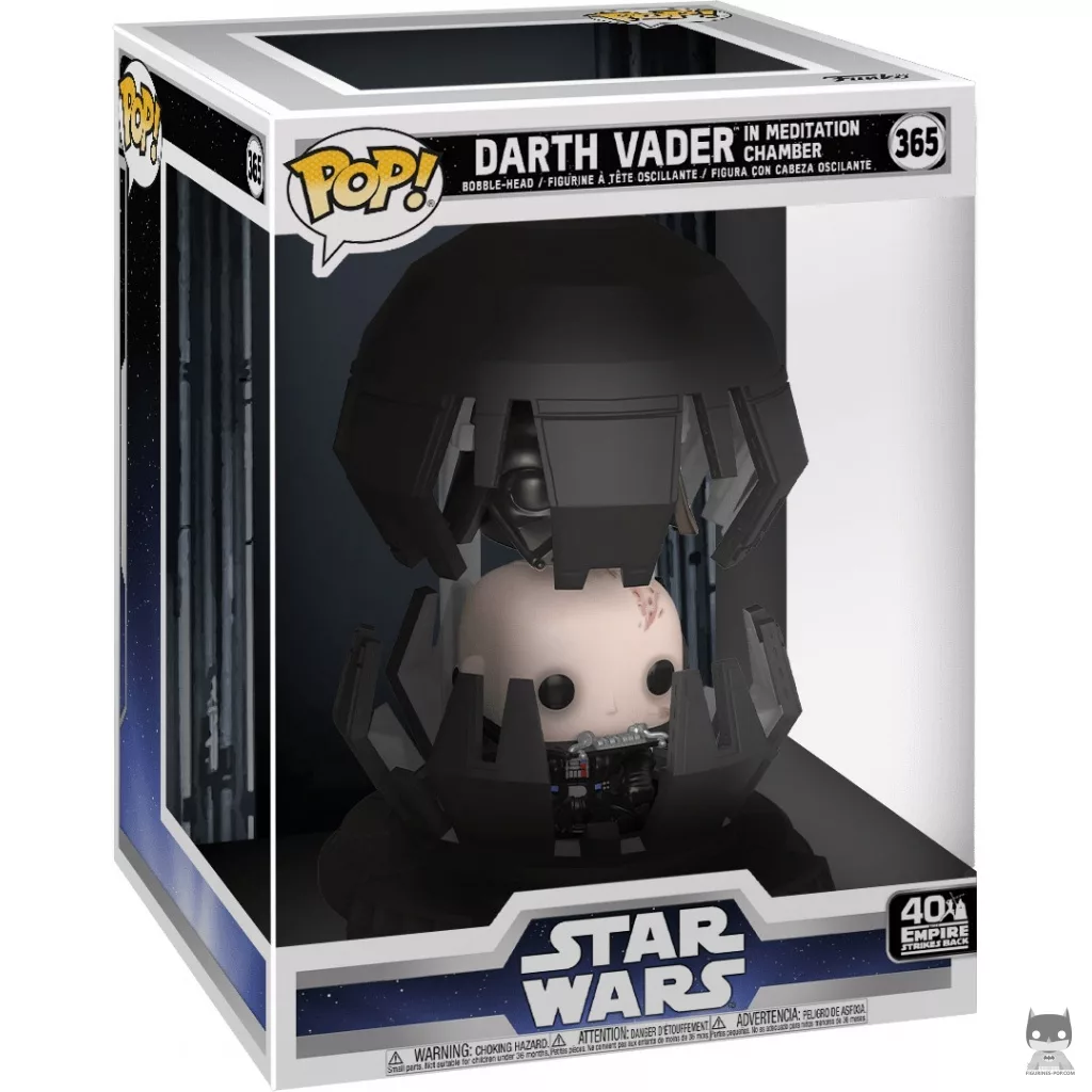 Darth Vader in Meditation Chamber Funko Pop! figure in its box