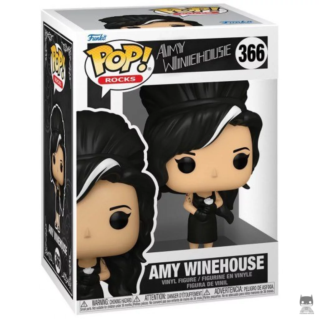 Amy Winehouse Funko Pop! figure in its box