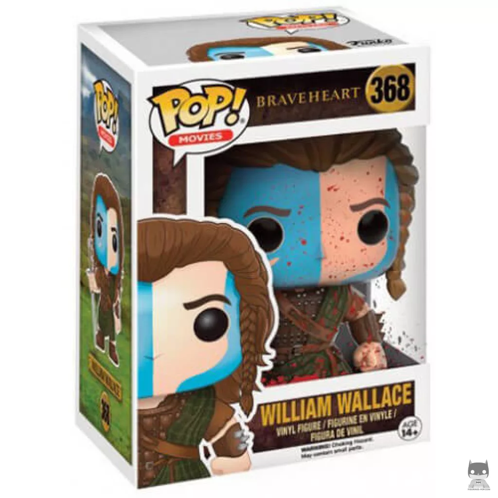 William Wallace (Bloody) Funko Pop! figure in its box