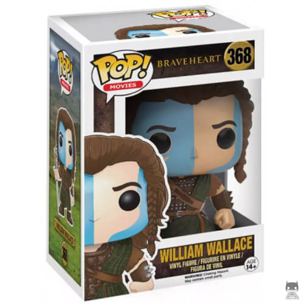 William Wallace Funko Pop! figure in its box
