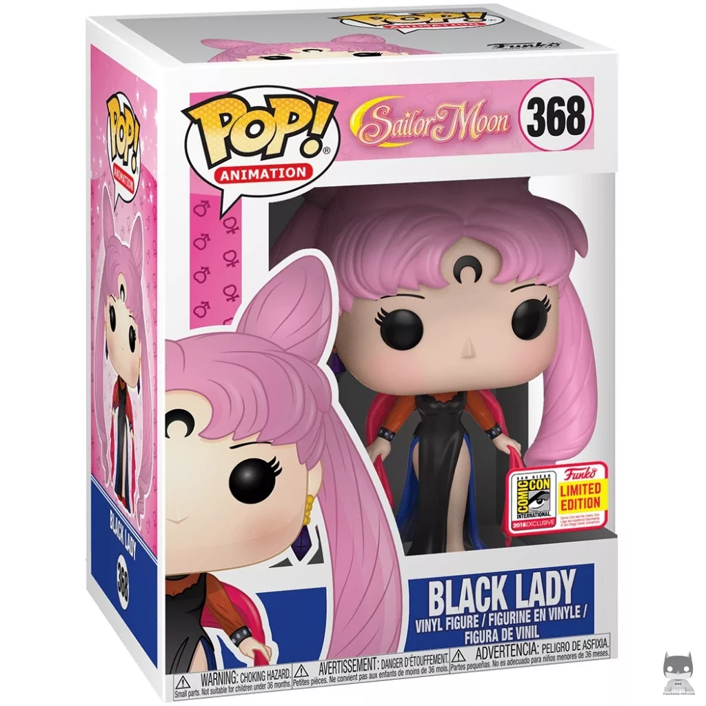 Black Lady Funko Pop! figure in its box