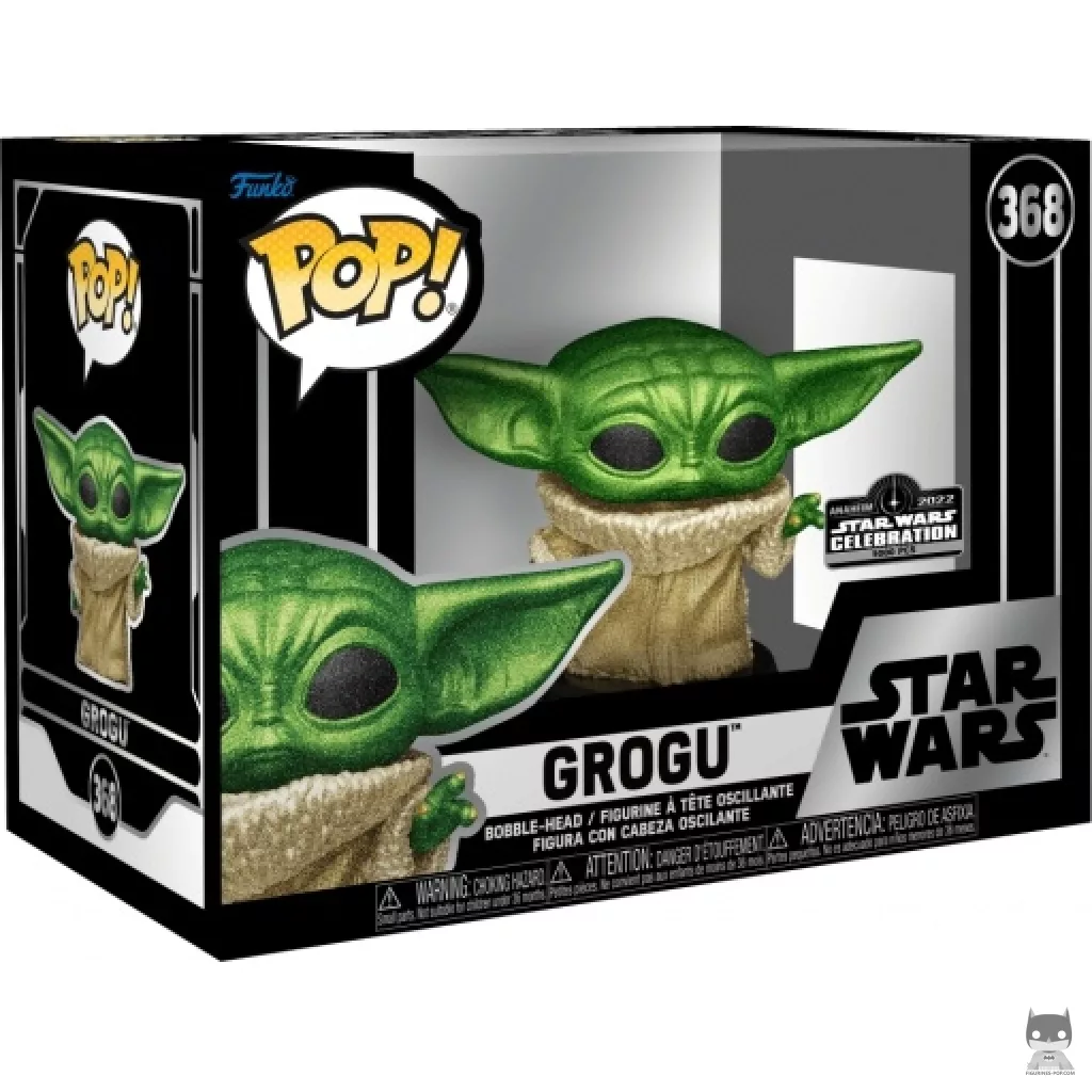 Grogu (Diamond Glitter) Funko Pop! figure in its box