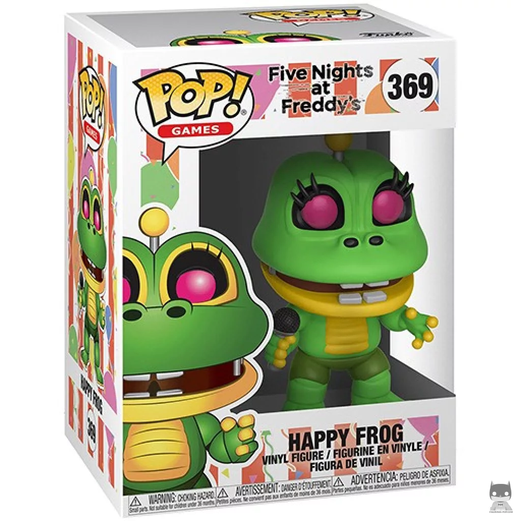 Happy Frog Funko Pop! figure in its box