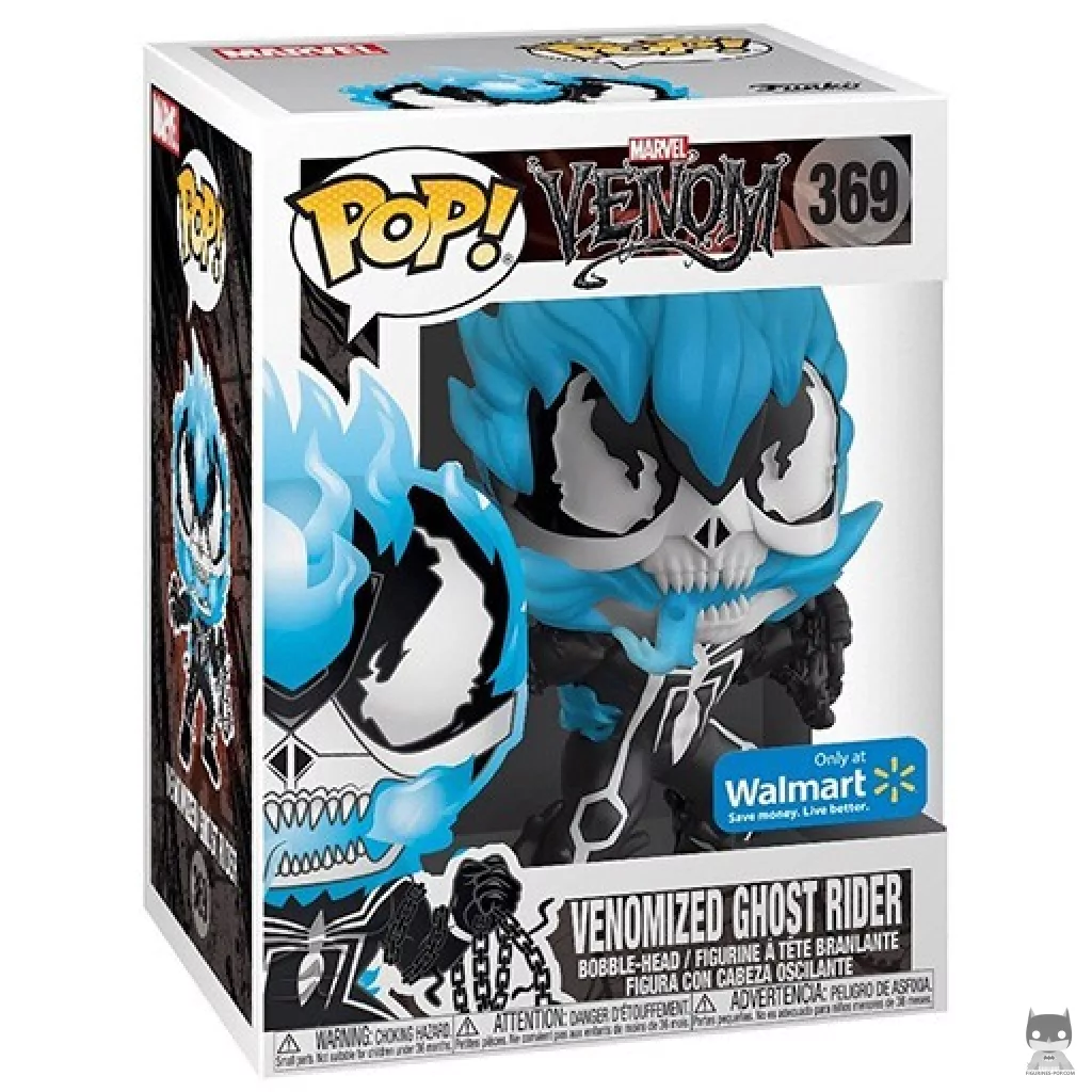 Venomized Ghost Rider Funko Pop! figure in its box