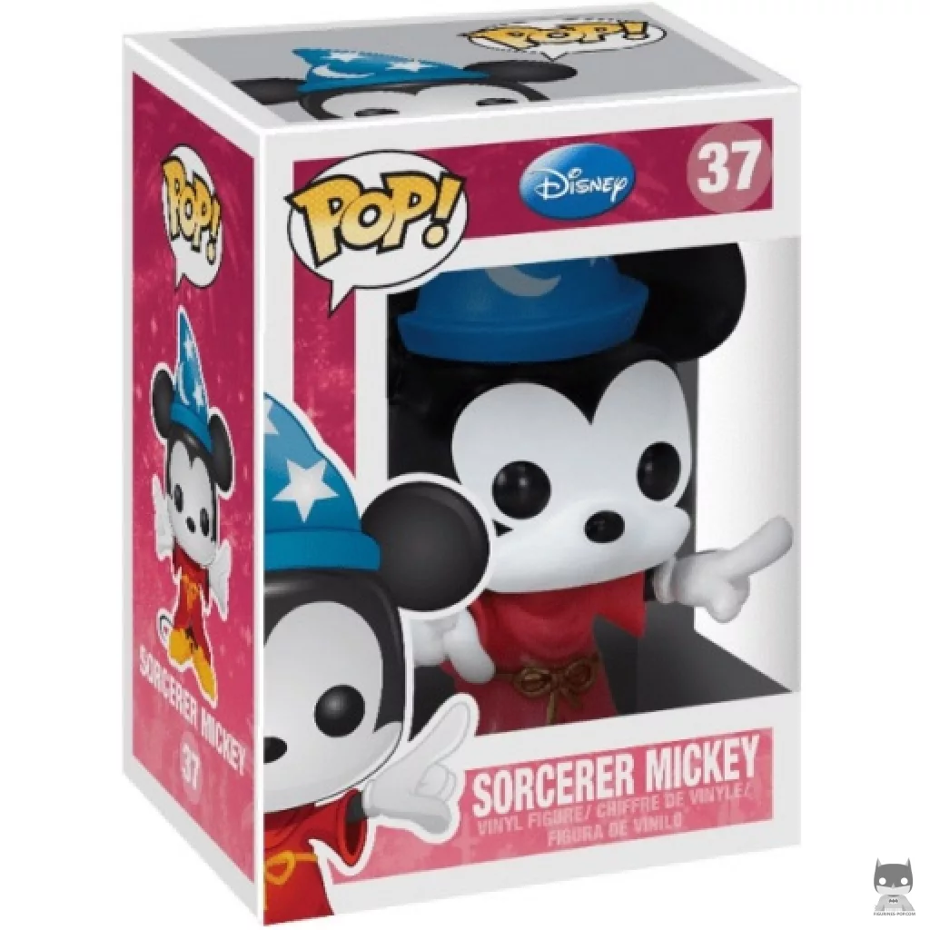 Sorcerer Mickey Funko Pop! figure in its box