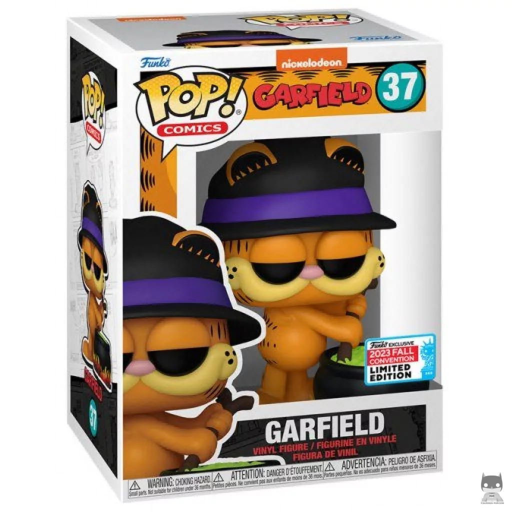 Garfield With Cauldron Funko Pop! figure in its box