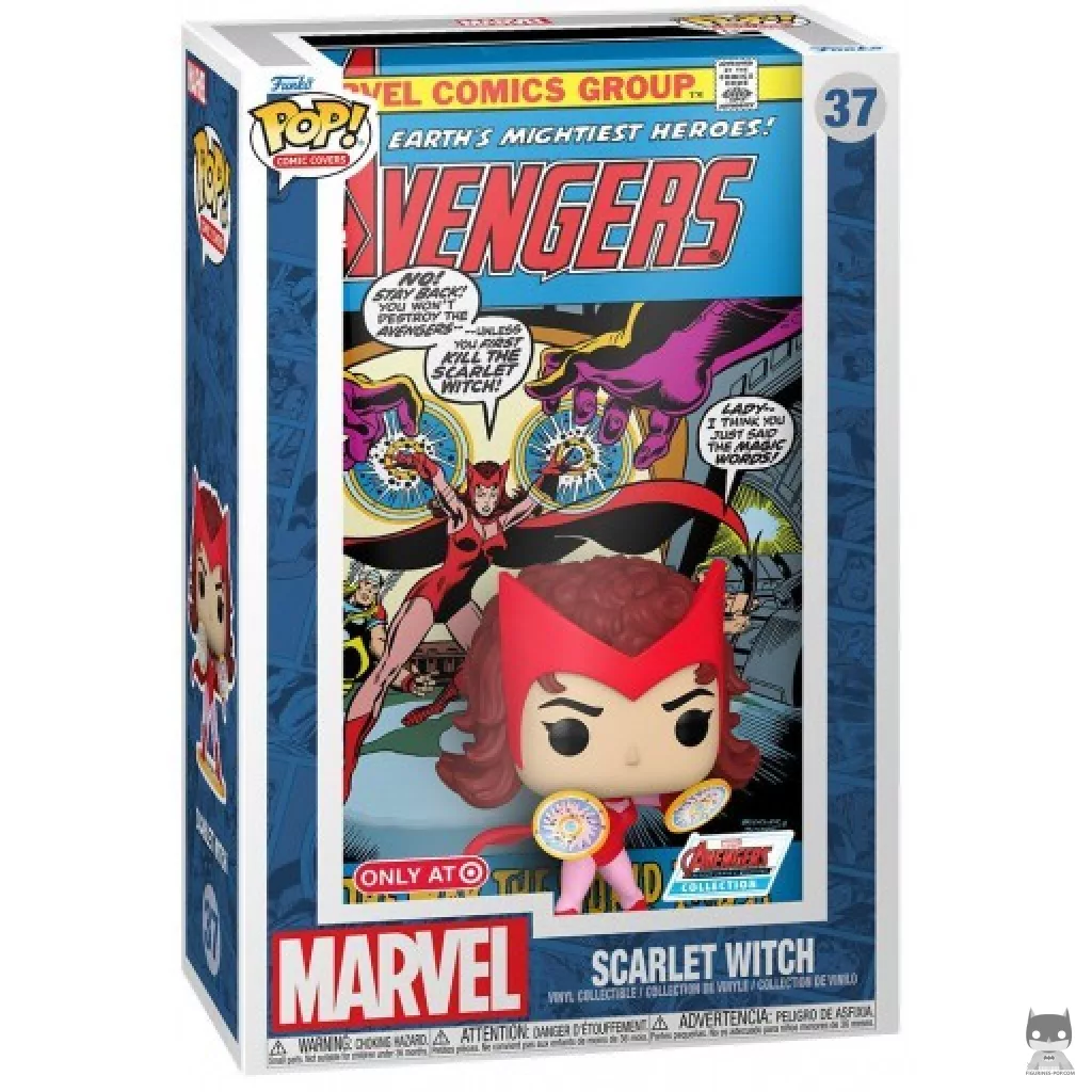 Scarlet Witch Funko Pop! figure in its box
