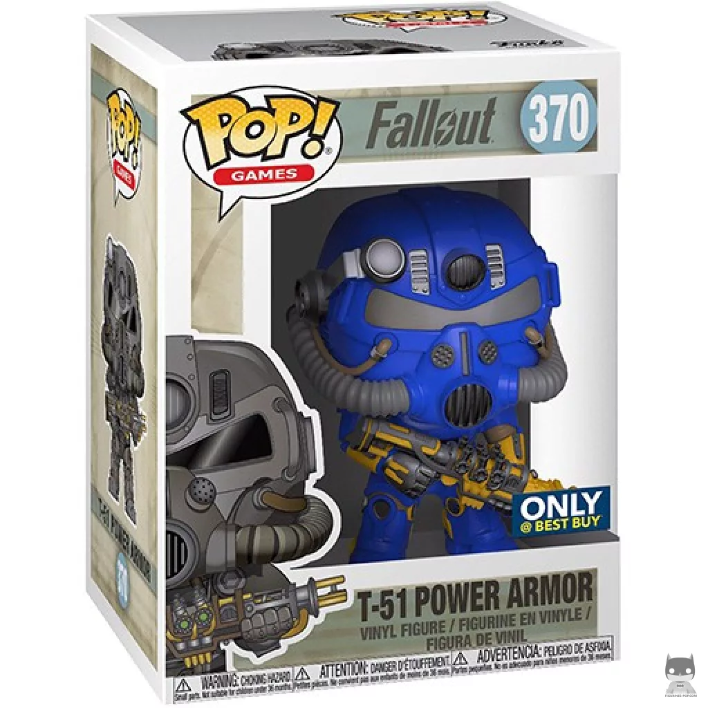 T-51 Power Armor (Vault-Tec Paint Job) Funko Pop! figure in its box