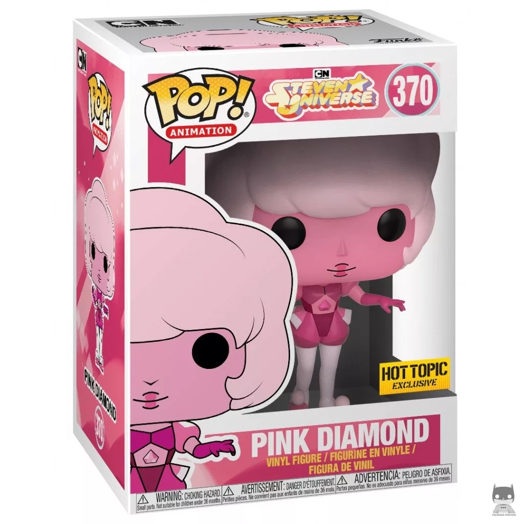 Pink Diamond Funko Pop! figure in its box