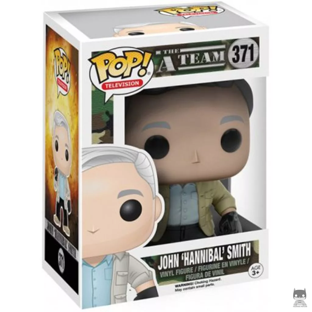 John "Hannibal" Smith Funko Pop! figure in its box