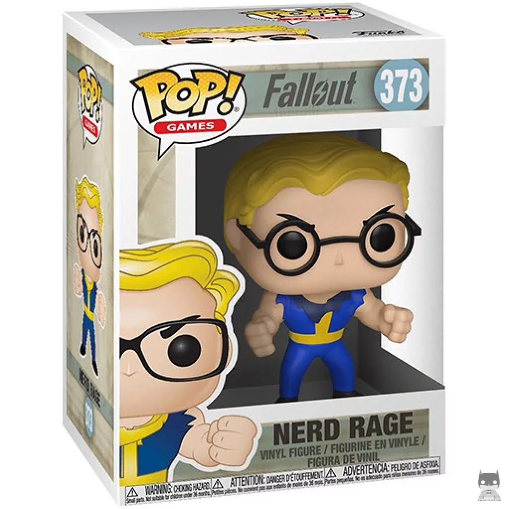 Vault Boy (Nerd Rage) Funko Pop! figure in its box