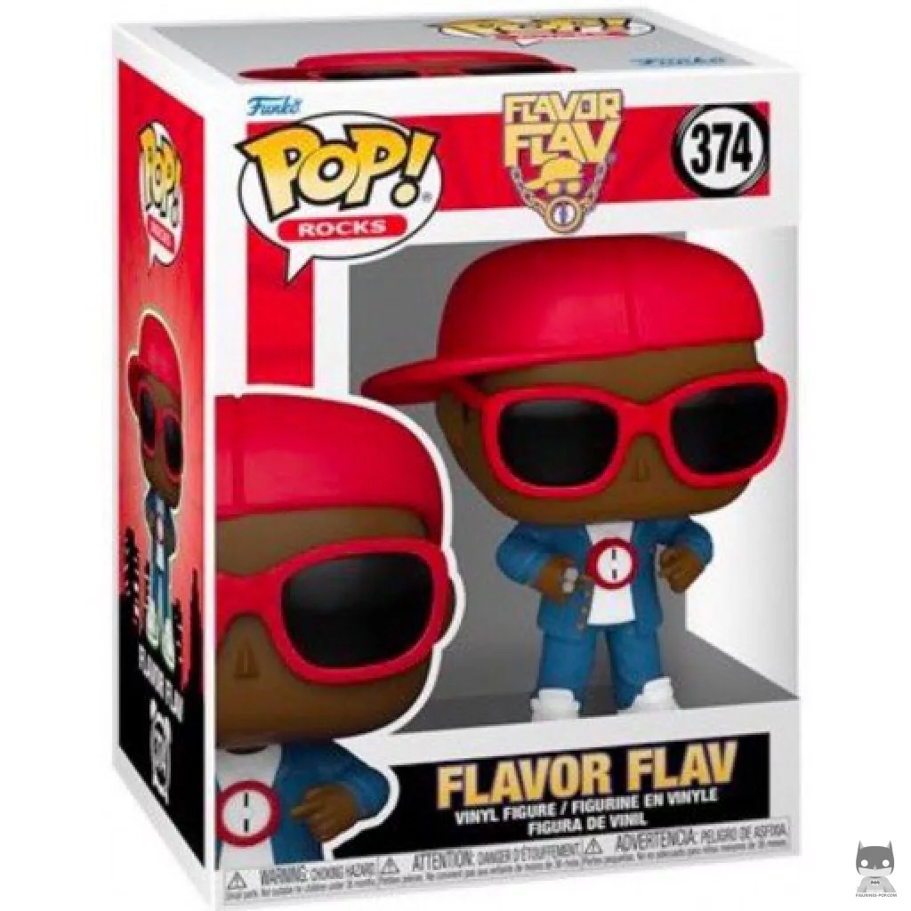 Flavor Flav Funko Pop! figure in its box