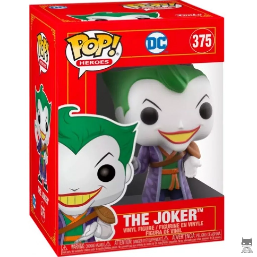 The Joker Funko Pop! figure in its box