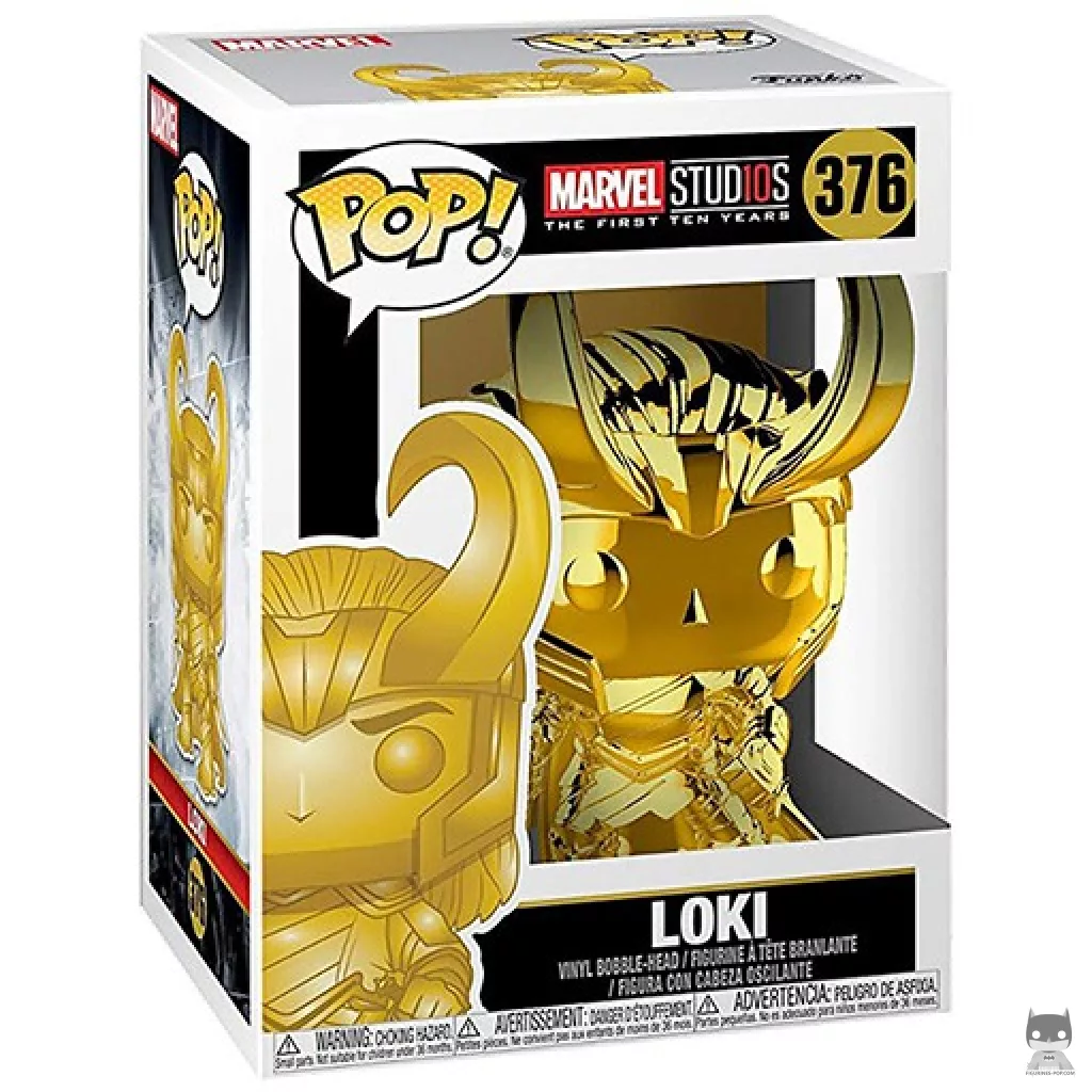 Loki (Gold) Funko Pop! figure in its box