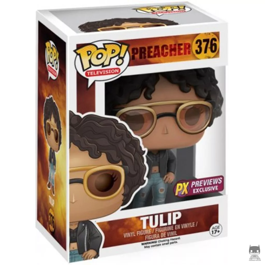 Tulip Funko Pop! figure in its box