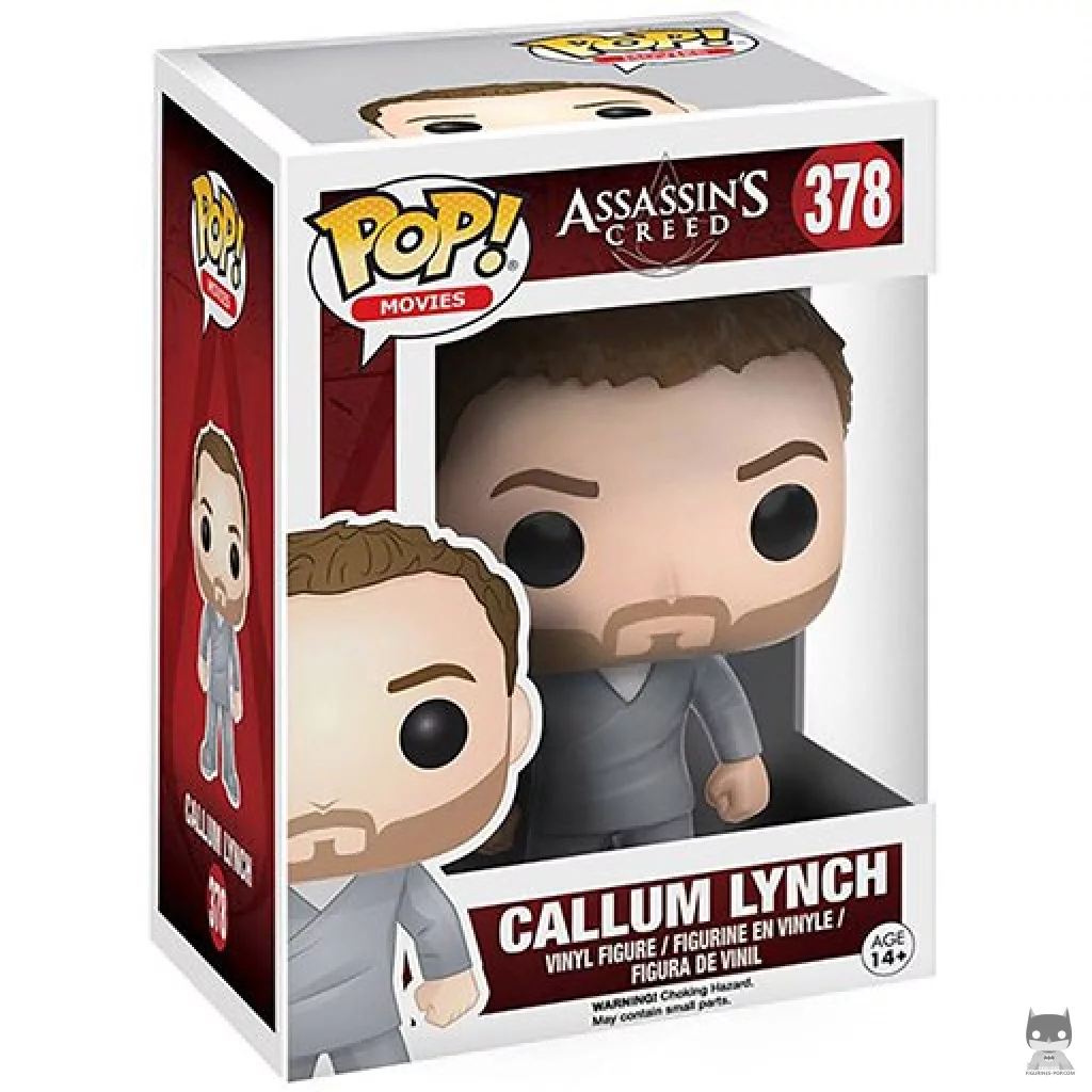 Callum Lynch Funko Pop! figure in its box