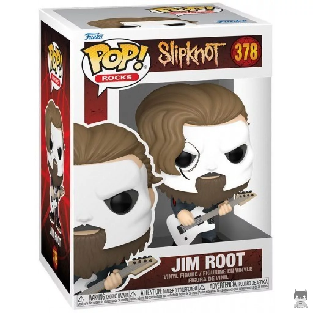 Jim Root Funko Pop! figure in its box