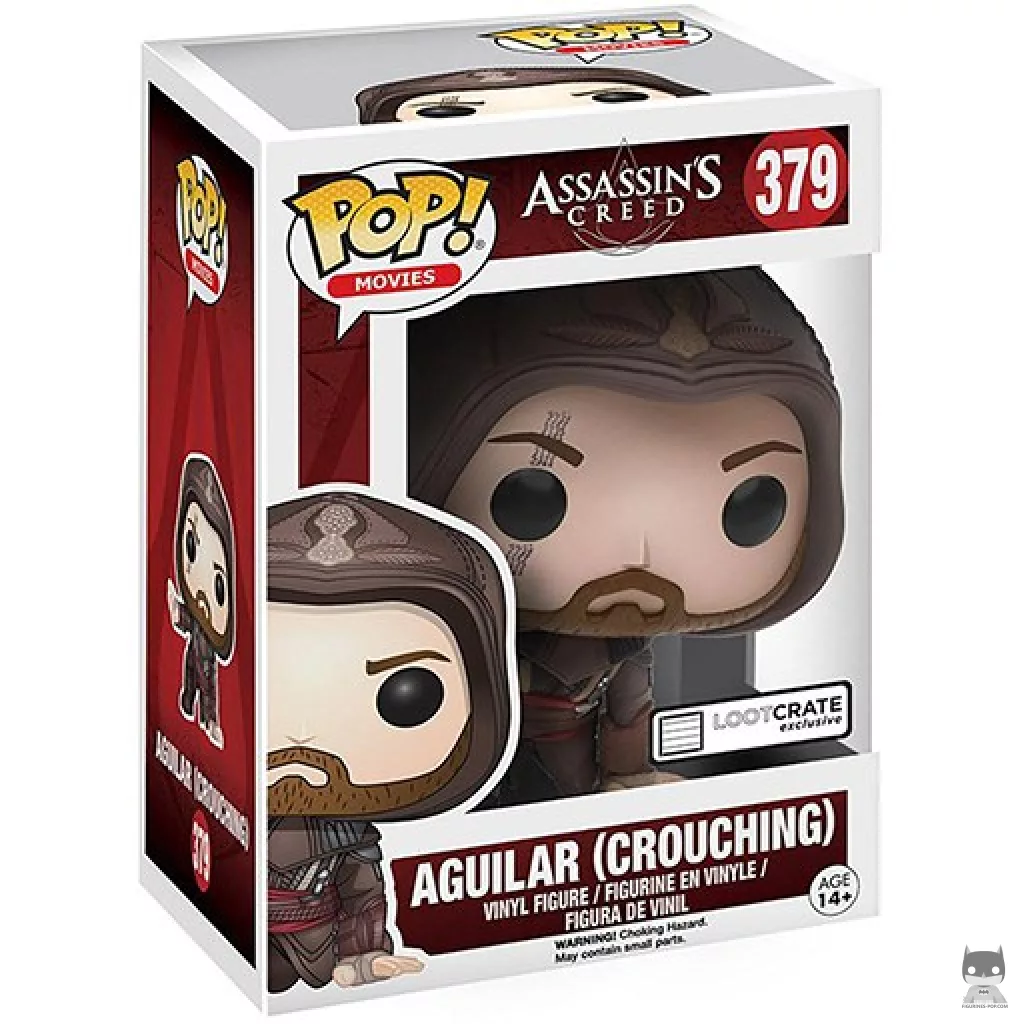 Aguilar de Nerha Crouching Funko Pop! figure in its box