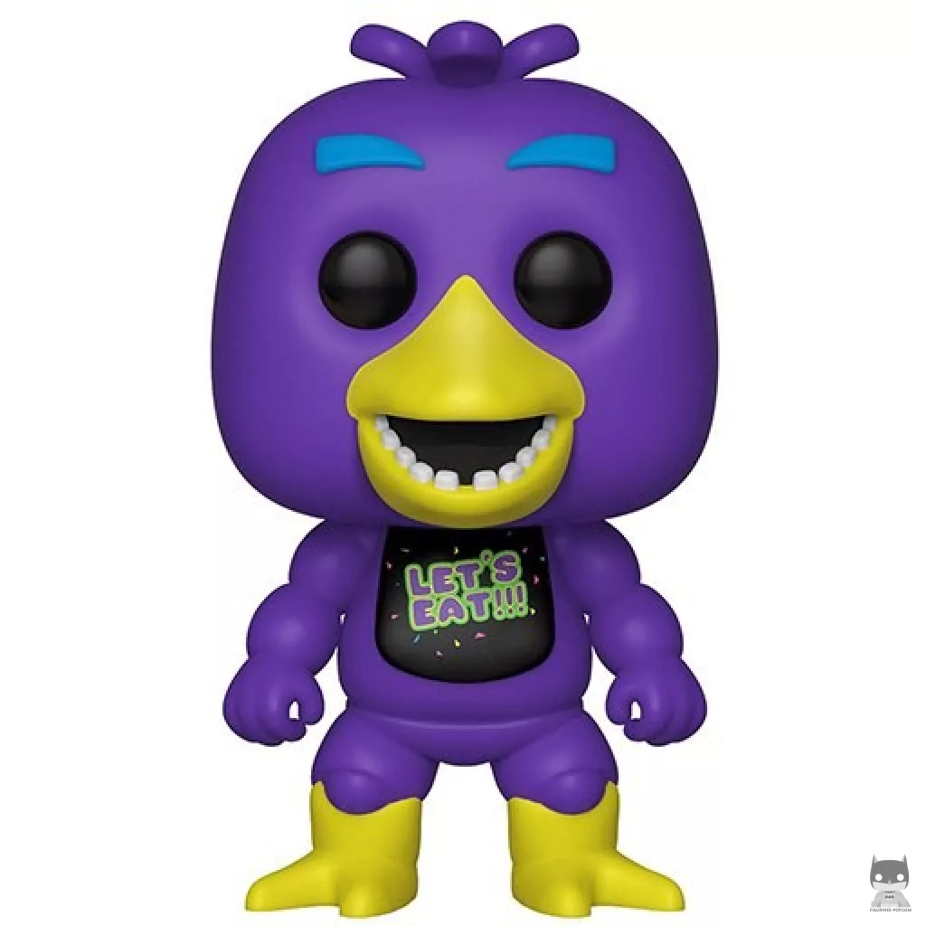 Chica the Chicken (Blacklight) Funko Pop! figure (Five Nights at Freddy's)