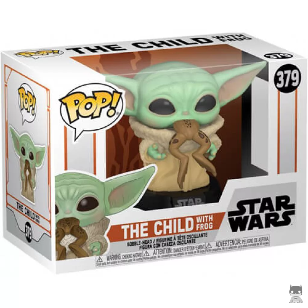 The Child with Frog Funko Pop! figure in its box