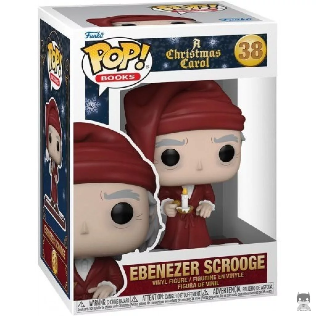 Ebenezer Scrooge Funko Pop! figure in its box