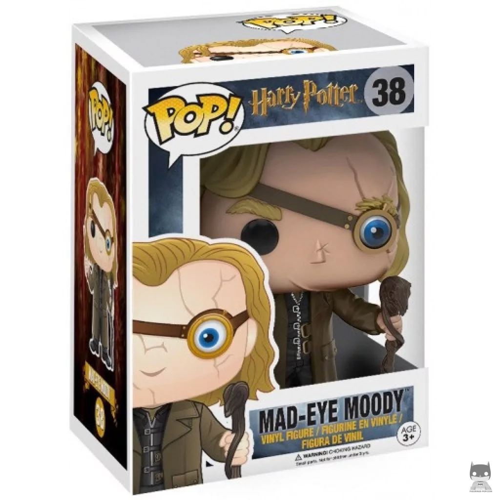 Mad-Eye Moody Funko Pop! figure in its box