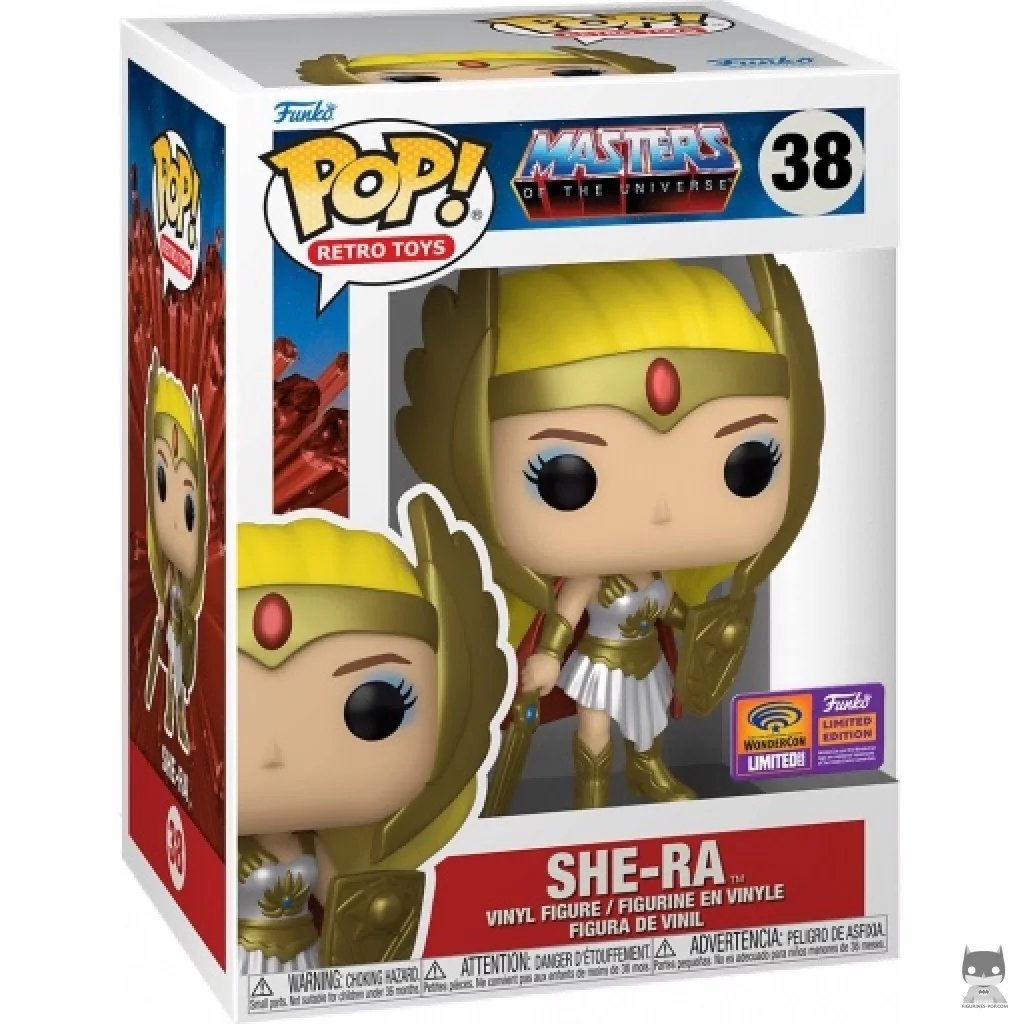 She-Ra Funko Pop! figure in its box