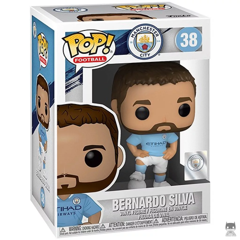 Bernardo Silva (Manchester City) Funko Pop! figure in its box