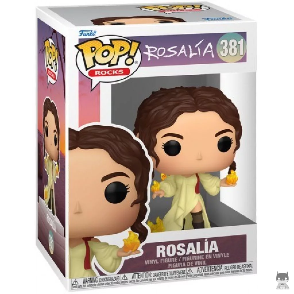Rosalía (La Noche de Anoche) Funko Pop! figure in its box