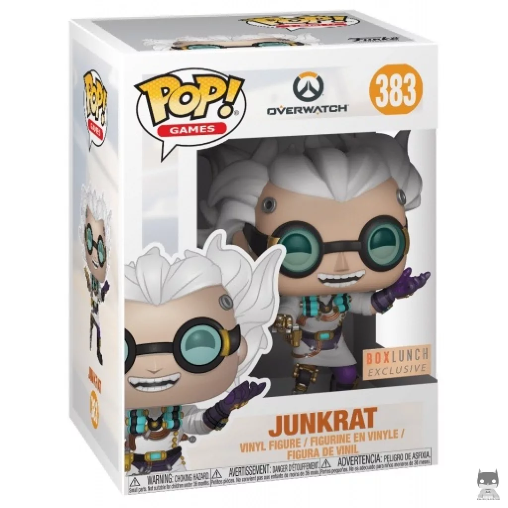 Junkrat Junkenstein Funko Pop! figure in its box