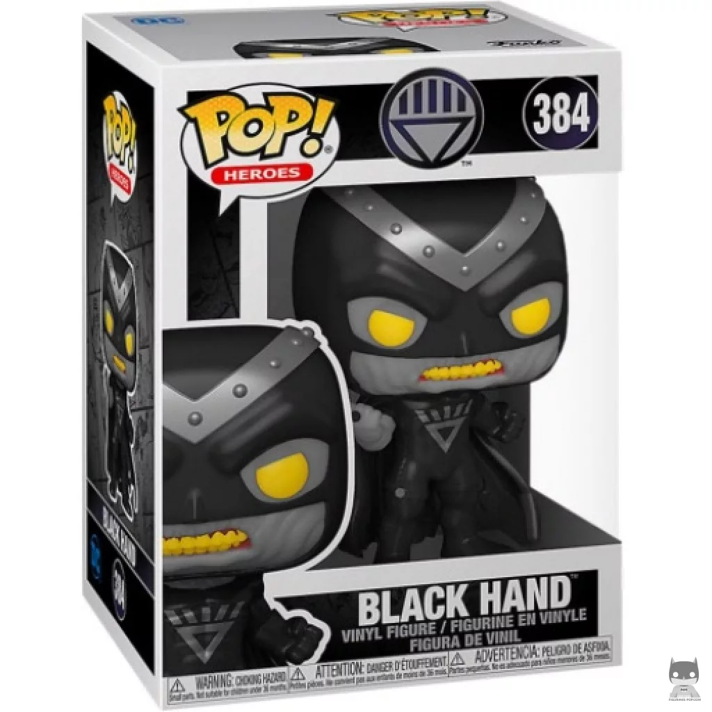 Black Hand Funko Pop! figure in its box