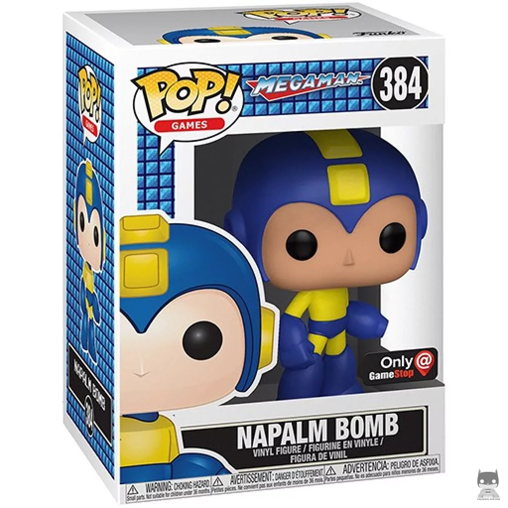 Napalm Bomb Funko Pop! figure in its box