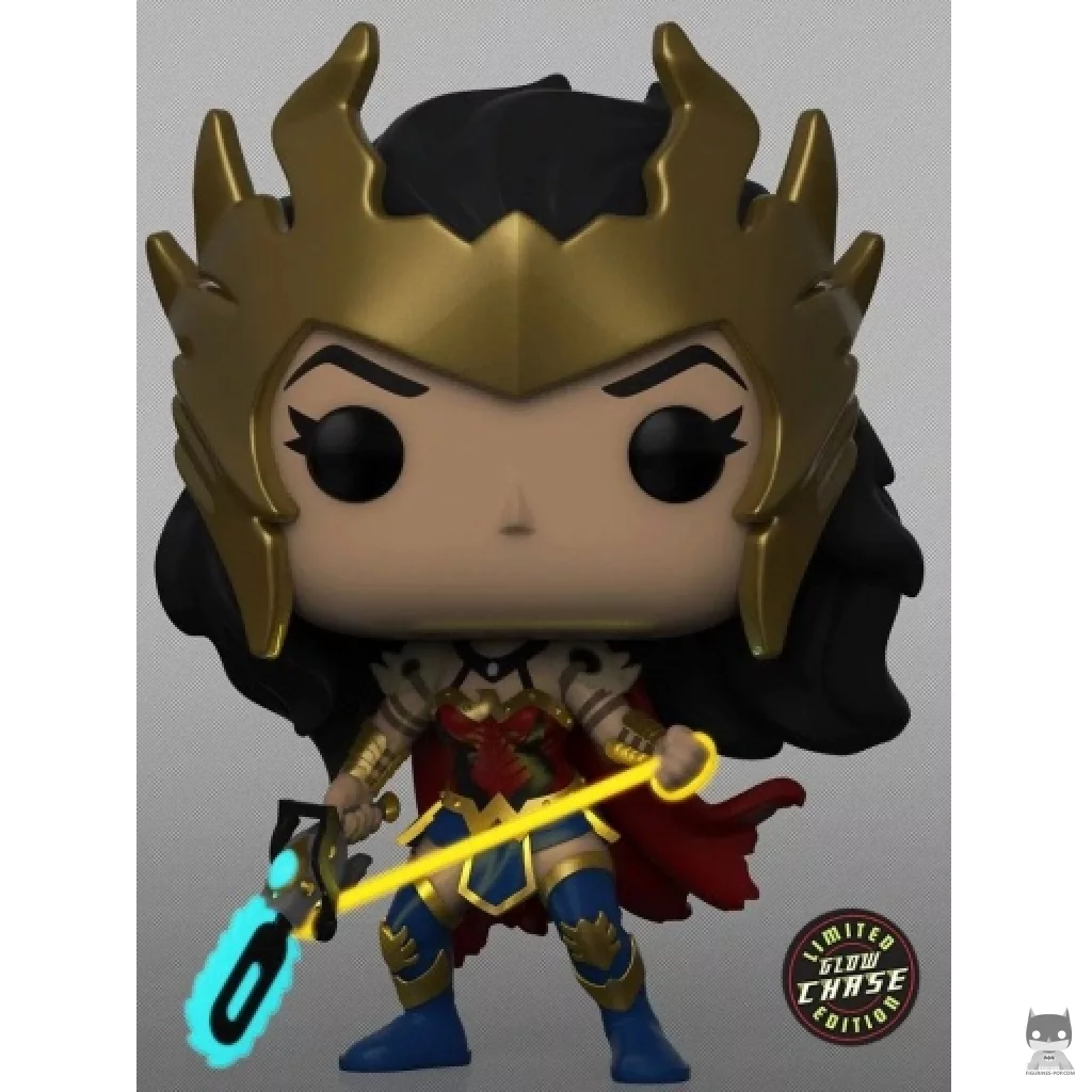 Death Metal Wonder Woman (Chase & Glow in the Dark) Funko Pop! figure (Wonder Woman 80th anniversary)