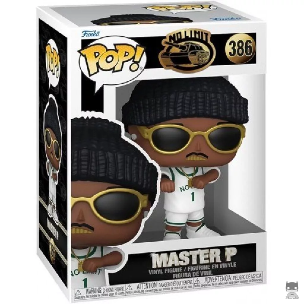 Master P Funko Pop! figure in its box