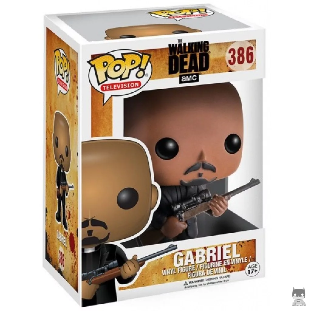 Gabriel Stokes Funko Pop! figure in its box