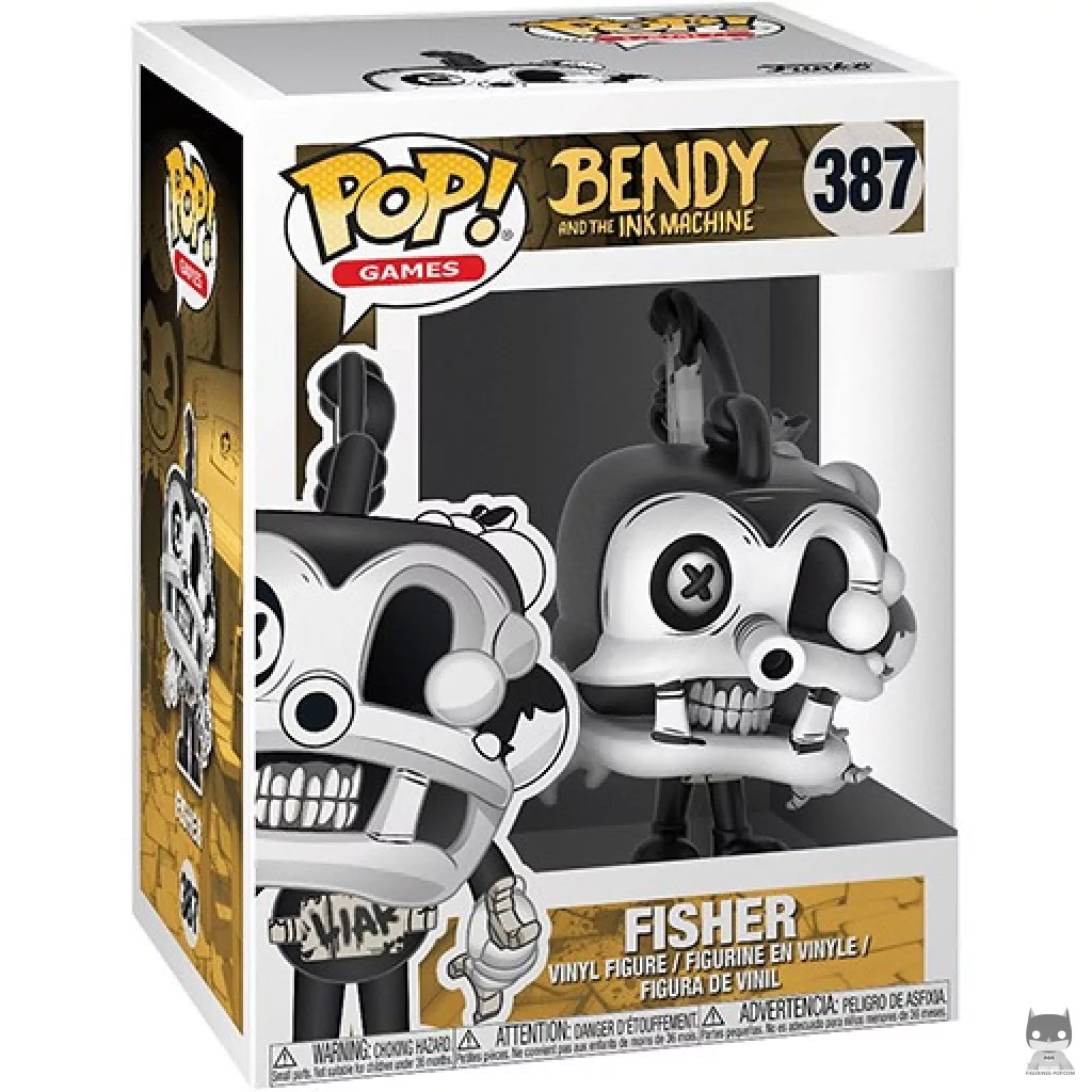 Fisher Funko Pop! figure in its box