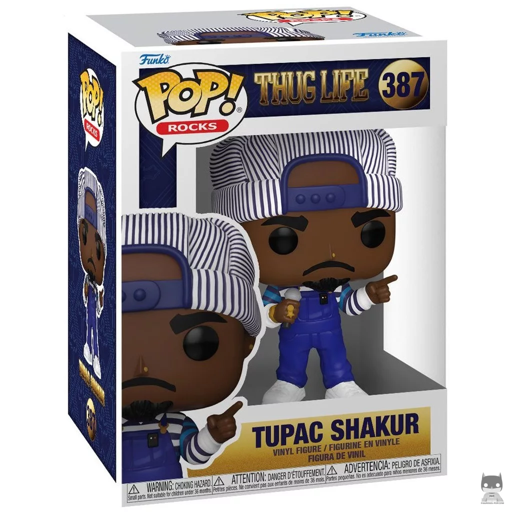 Tupac Shakur (Thug Life) Funko Pop! figure in its box