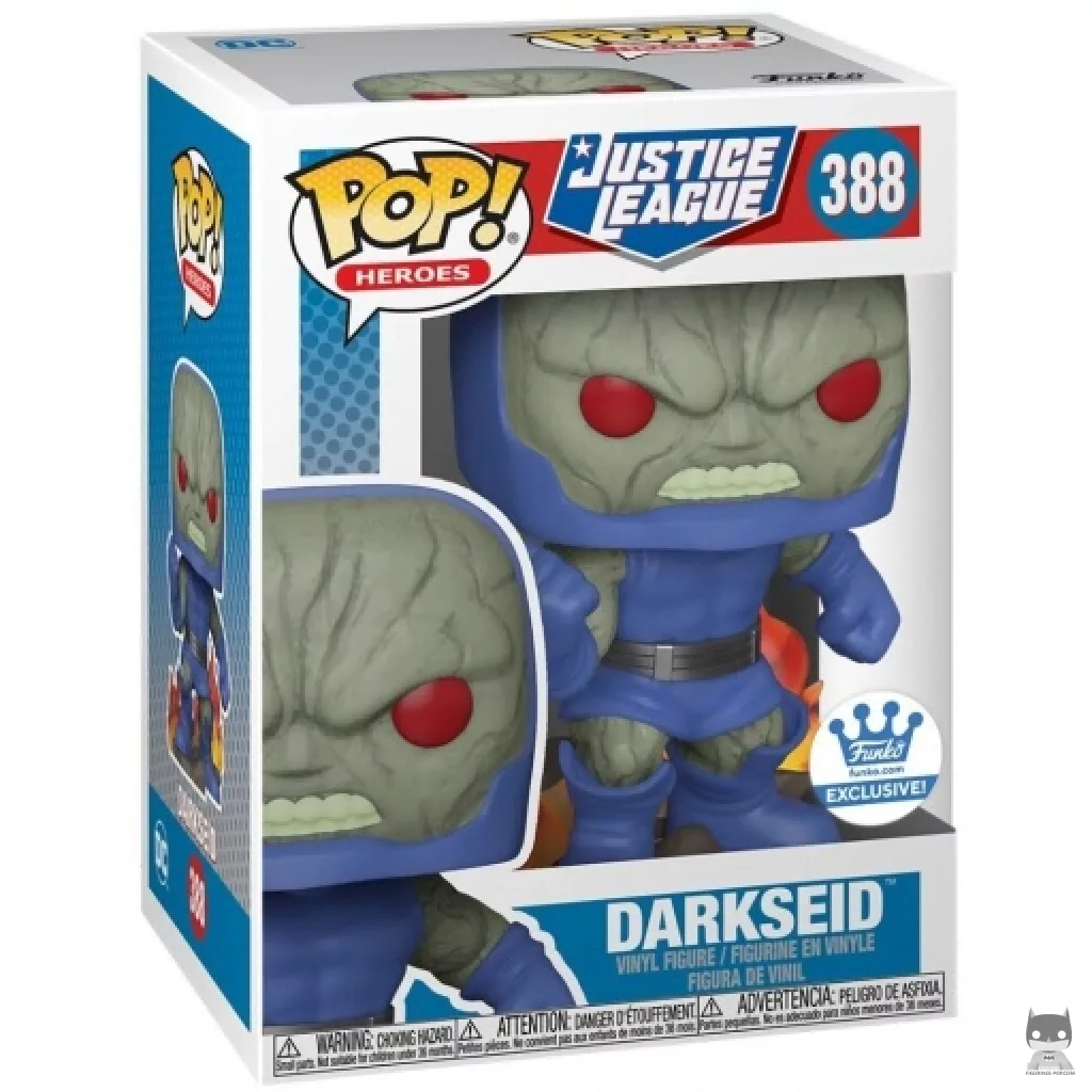 Darkseid Funko Pop! figure in its box