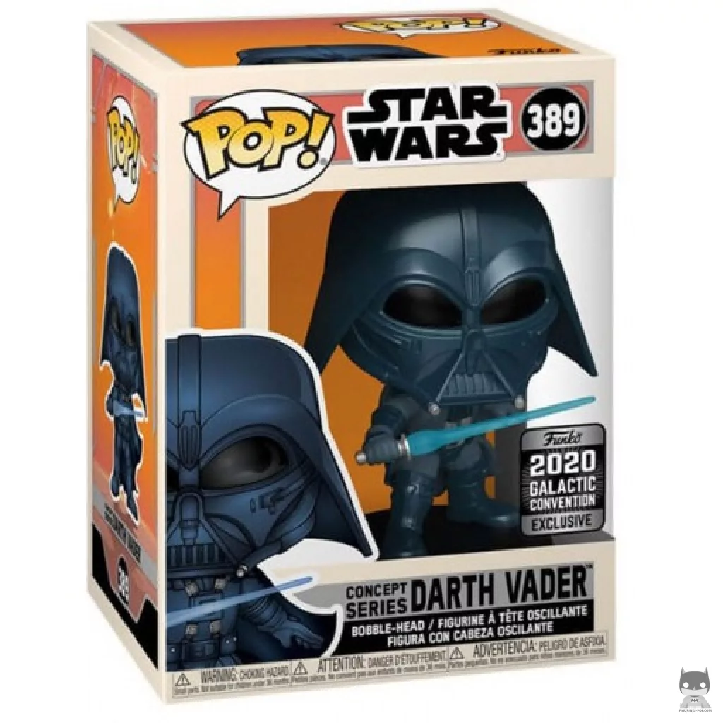 Darth Vader Funko Pop! figure in its box