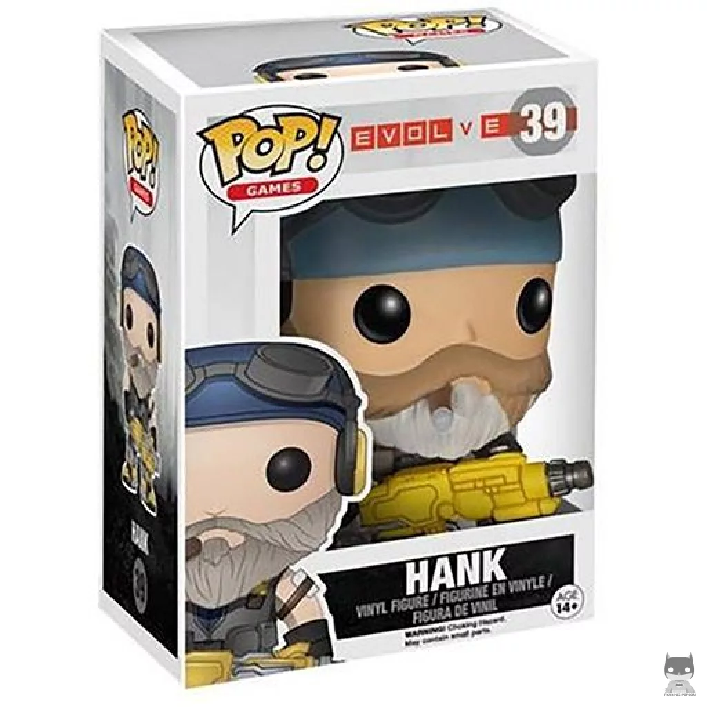 Hank Funko Pop! figure in its box