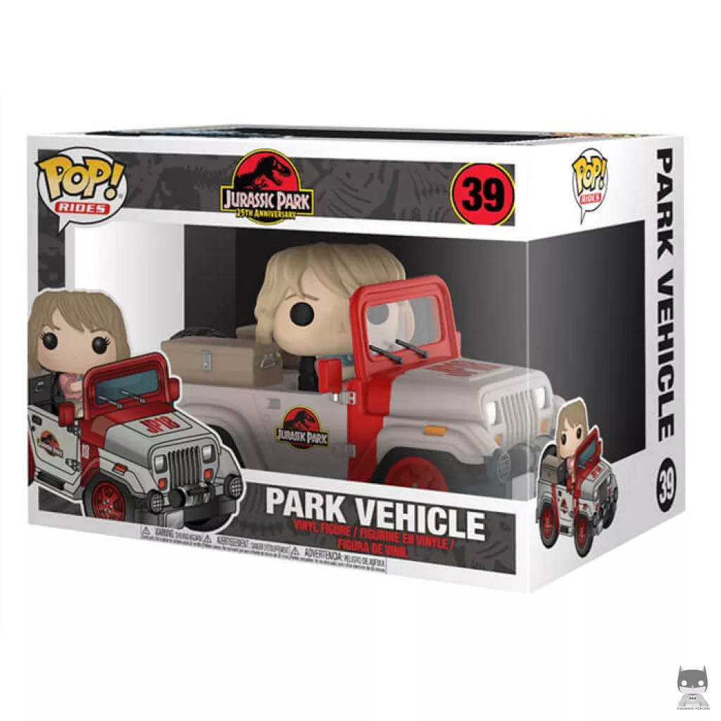 Ellie Sattler (with Jeep) Funko Pop! figure in its box