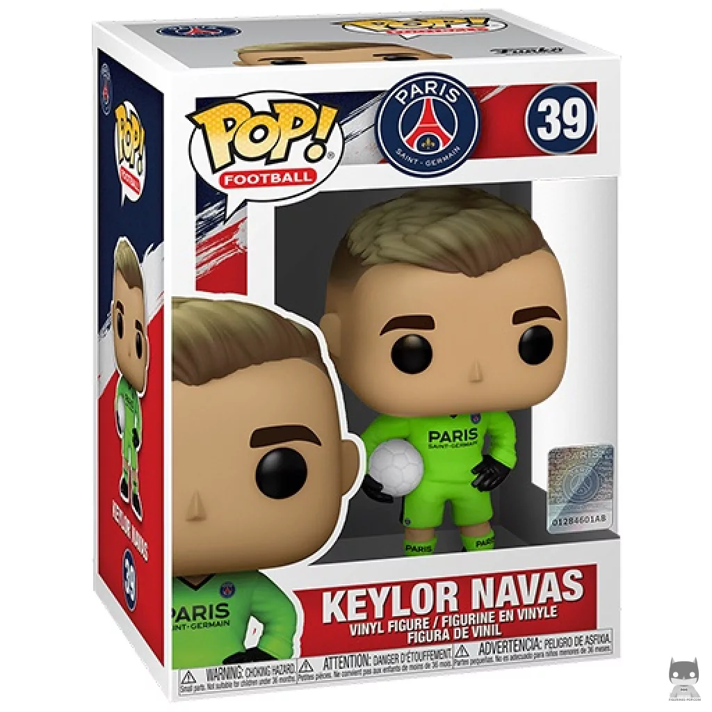 Keylor Navas (Paris Saint-Germain) Funko Pop! figure in its box