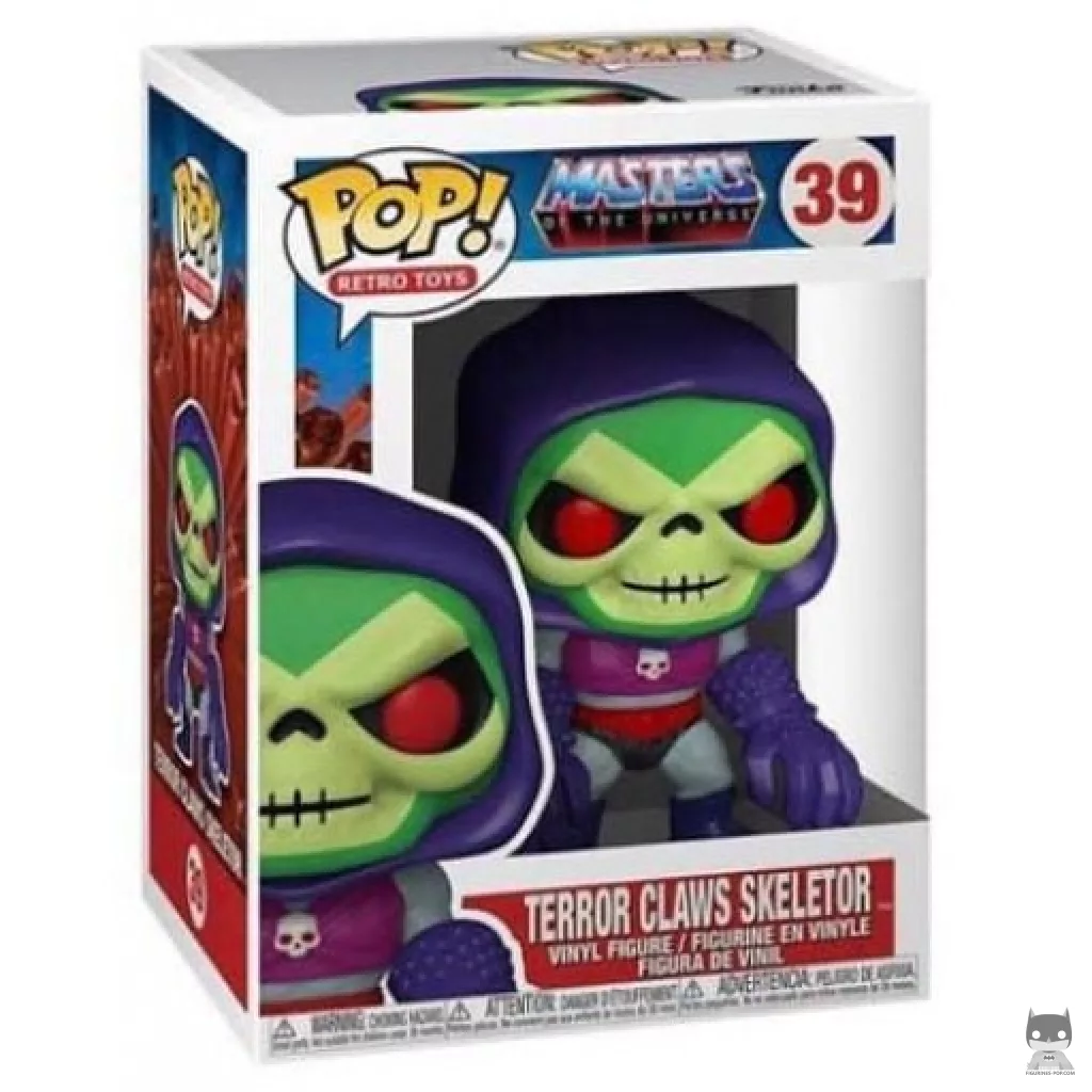 Terror Claws Skeletor Funko Pop! figure in its box