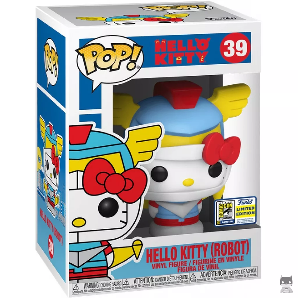 Hello Kitty Robot Funko Pop! figure in its box
